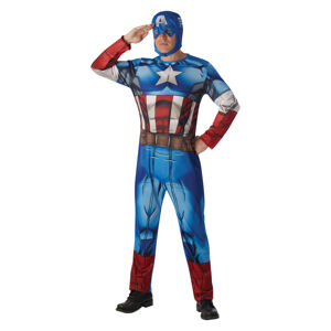 Rubies Kostým Captain America Classic Veľkosť - dospelý: STD