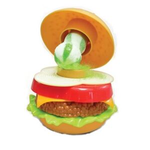 3D puzzle Hamburger s lízatkom a praskacím práškom 1 ks