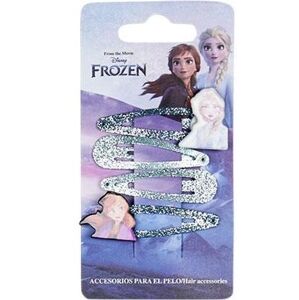Cérda Sponky do vlasov Frozen - Elsa a Anna modré 4 ks
