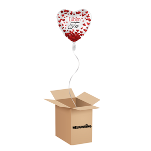 HeliumKing Balónový box - Ľúbim ťa