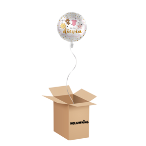 HeliumKing Balónový box - Baby Shower Je to dievča