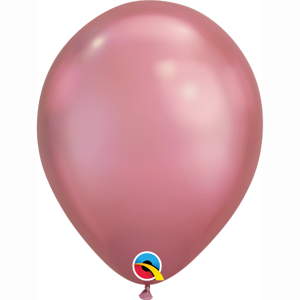 Balónik LATEXOVÝ CHRÓMOVÝ ružový