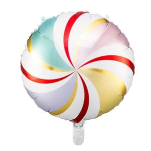 BALÓNIK fóliový Cukrík farebný 35cm