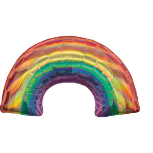 BALÓNIK fóliový Dúha Iridescent 86x48cm