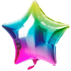 BALÓNIK fóliový Hviezda Yummy Gummy Rainbow 48cm