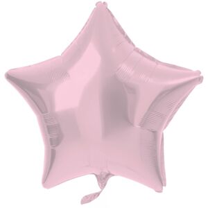 BALÓNIK fóliový Hviezda pastelovo ružová 48cm