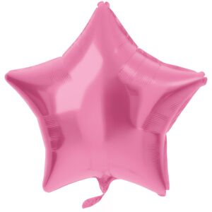 BALÓNIK fóliový Hviezda ružová 48cm