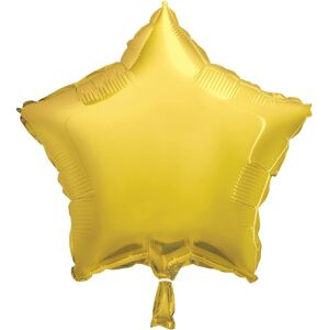 BALÓNIK fóliový Hviezda zlatá 45cm