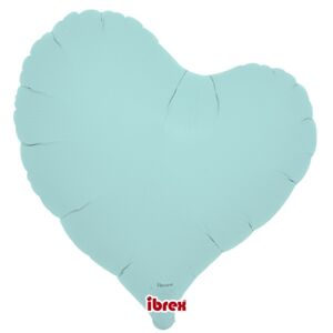 BALÓNIK fóliový Krivé srdce sv.modré 35cm 5ks