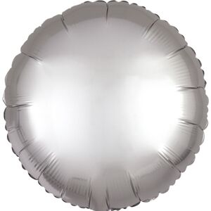 BALÓNIK fóliový Kruh platinový 43cm