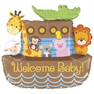 Balónik fóliový Noemova archa Baby 94 cm