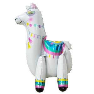 Balónik fóliový stojaci Lama 65 cm