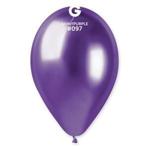 Latexový balón chrómovo fialový 33 cm 1 ks