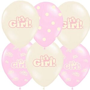 BALÓNIK latexový "ITS A GIRL" 50ks