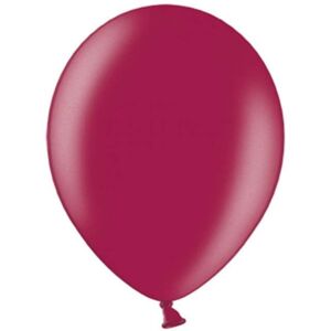 BALÓNIK latexový metalický 27cm vínový 100ks