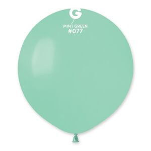 Balónik latexový mint 48 cm 1 ks