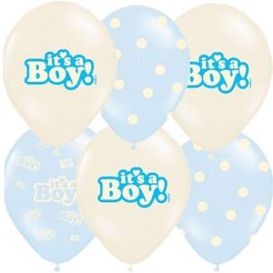 BALÓNIKY 50ks latexové "ITS A BOY"