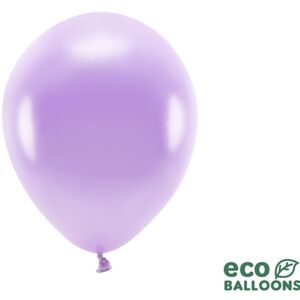 Balóniky Eco metalické levanduľa 26 cm 100 ks