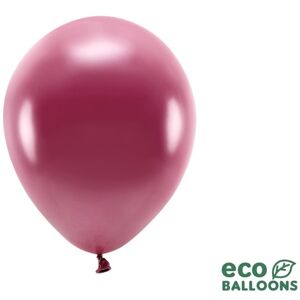 Balóniky Eco metalické bordo 26 cm 100 ks