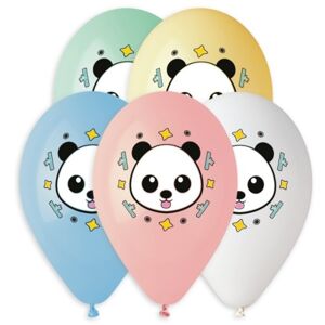 Balóniky latexové mix farieb Panda 50 ks, 33 cm