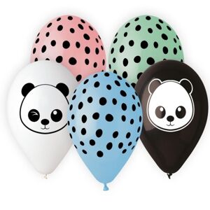BALÓNIKY latexové Panda mix 33cm 5ks