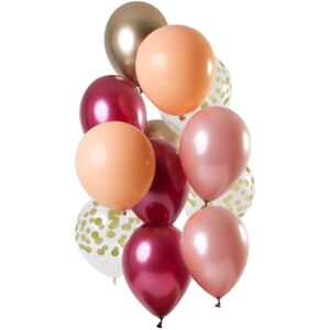 Balóniky latexové Ruby 30 cm 12 ks
