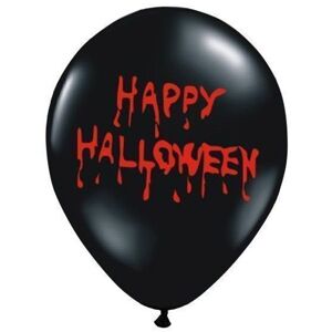 BALÓNIKY latexové Šťastný Halloween 6ks