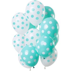 BALÓNIKY buket BODKY latexové pastelové 12 ks 30 cm