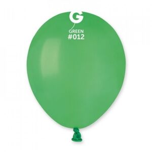 Balóniky latexové zelené 13 cm 100 ks