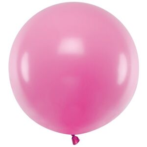 Balón 60cm pastelový magenta