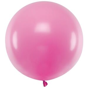 Balón 60cm pastelový magenta