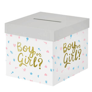 Box Chlapec alebo dievča? 20 x 20 cm