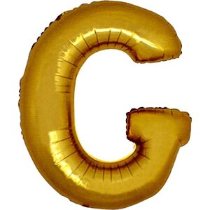 Balónik zlatý písmeno G