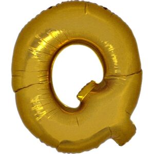 Balónik zlatý písmeno Q