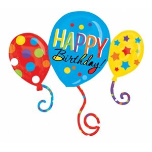 Balónik fóliový Balóniky Happy Birthday