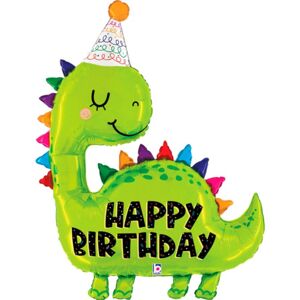 Balónik fóliový Dino Happy Birthday 132 cm