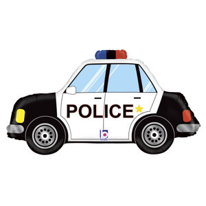 Balónik fóliový Policajné auto 79 cm