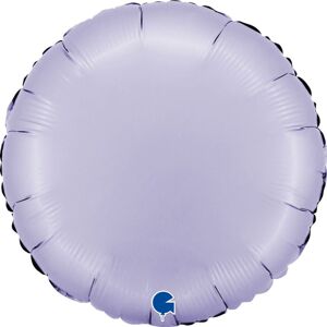 Balónik fóliový okrúhly saténový lila 45 cm