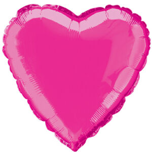 Balónik fóliový srdce Hot pink