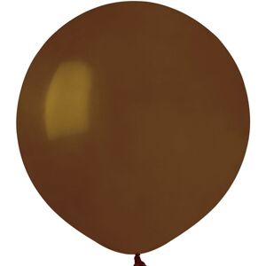 Balónik latexový hnedý 48cm 1ks