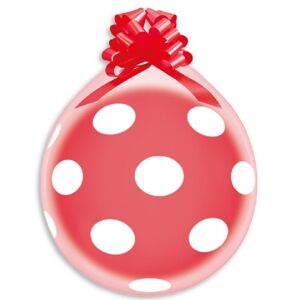 Balónik na balenie darčekov Bodky 1 ks