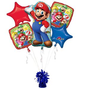 Balónkový buket Super Mario + těžítko