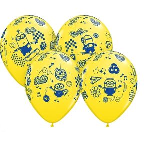 Balóniky latexové Mimoni Zloduch prichádza 30 cm, 6 ks