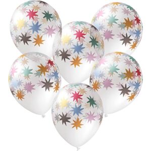 Balóniky latexové Starburst 33 cm 6 ks