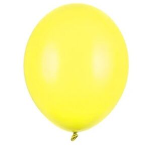 Balóniky latexové pastelové žlté 23 cm 1 ks