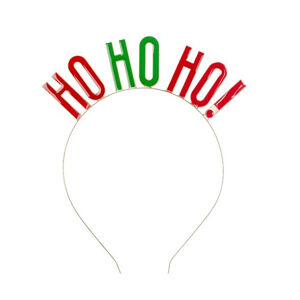 Čelenka kovová HO HO HO