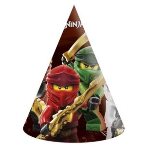 Čiapočky papierové Lego Ninjago 6 ks