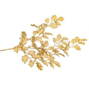 Dekorácia vetvička Cezmína zlatá 63 cm