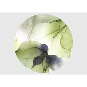 Samolepiaca vliesová fototapeta na stenu Abstraktná zeleň | 70 x 70 cm | CR 3249-010
