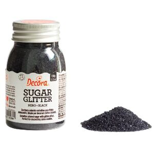 Cukrárske zdobenie Cukrový piesok čierny 100 g